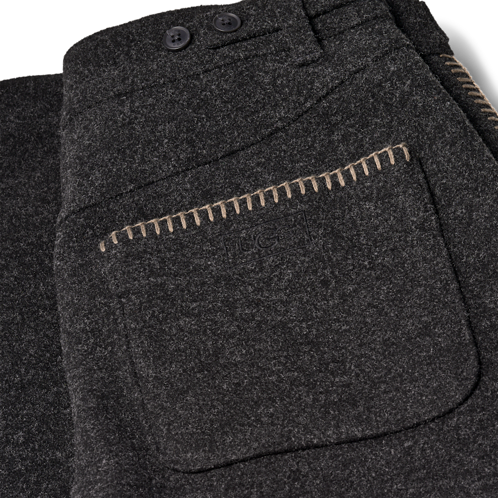 Women's Mid-Rise Barrel Pants - Black Heather