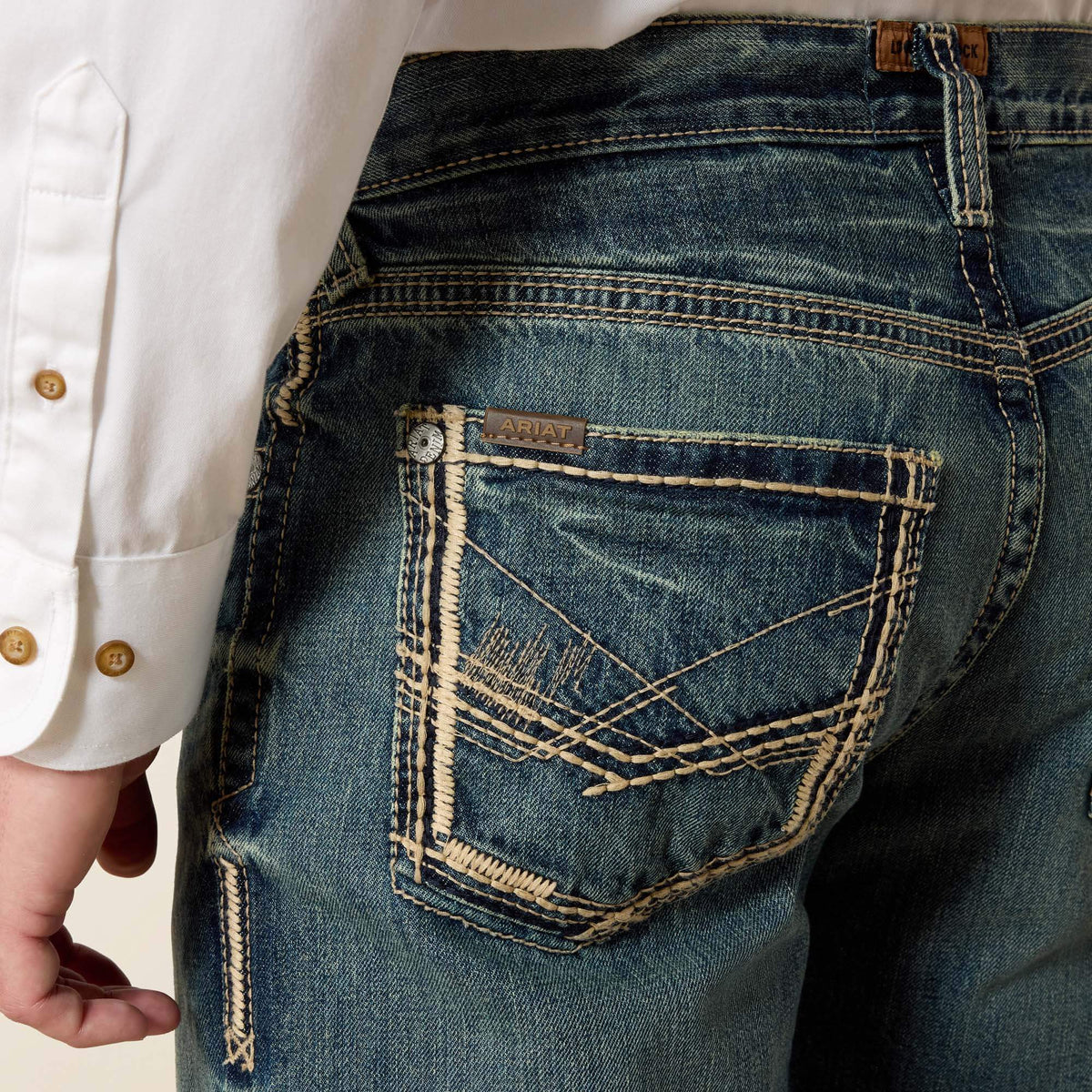 Men's Slim Straight Denim Jeans - Gambler