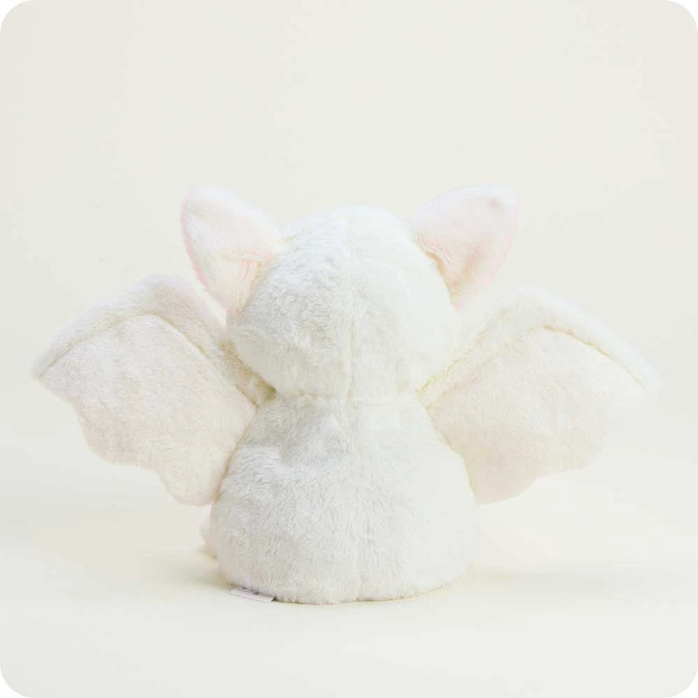 White Bat Microwavable Plush