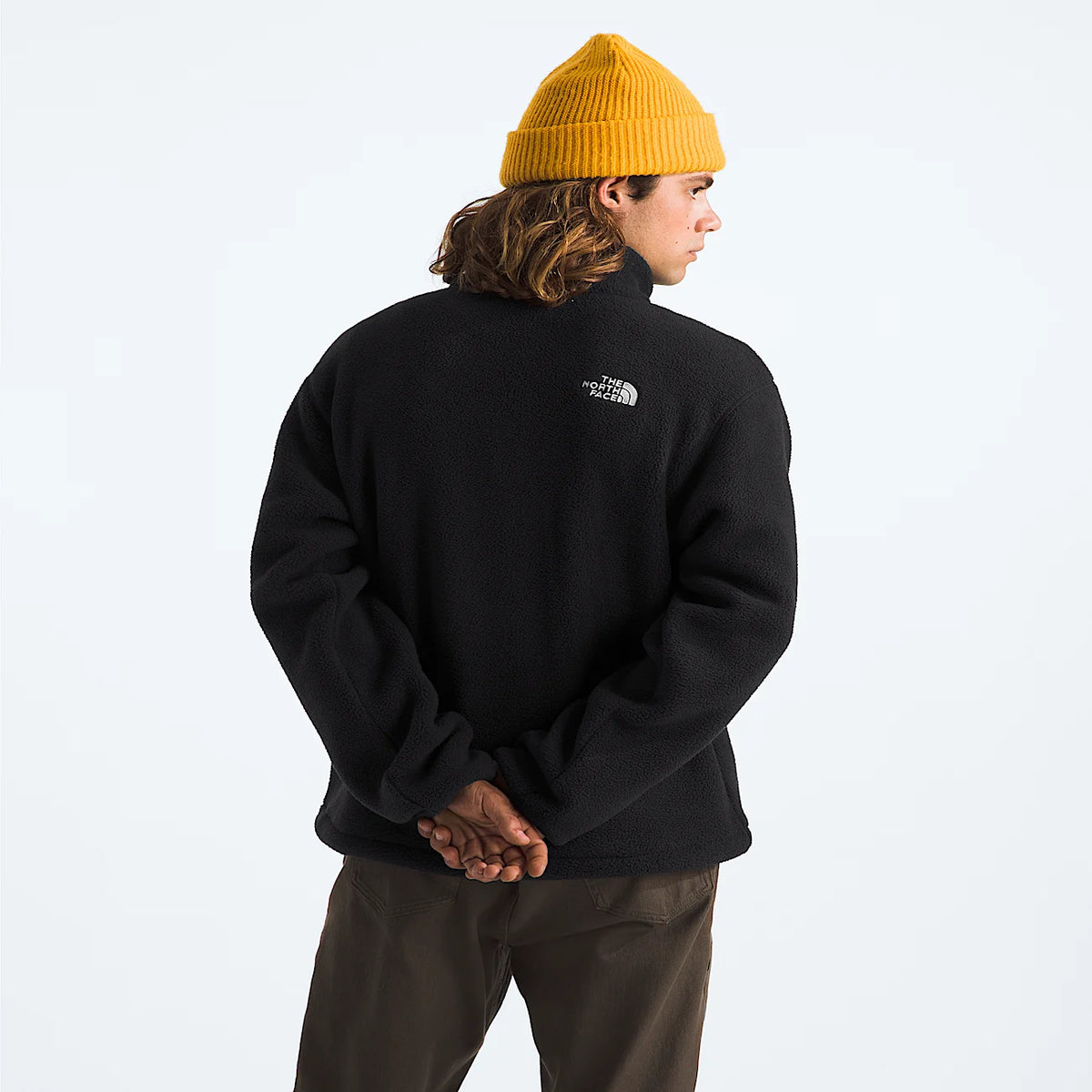 Men's Quarter-Zip Fleece Pullover - Black
