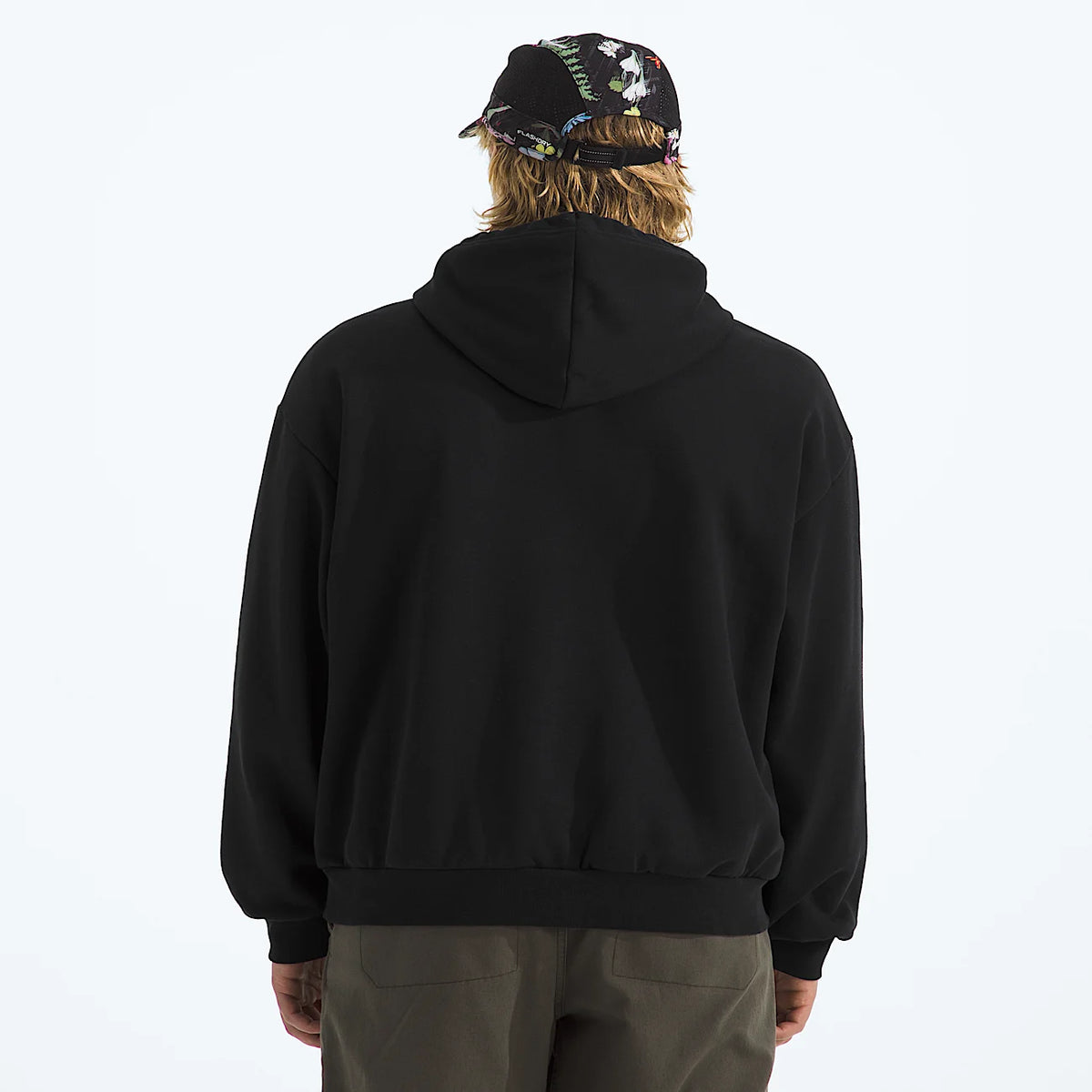 Men's Oversized Pullover Hoodie - Grey