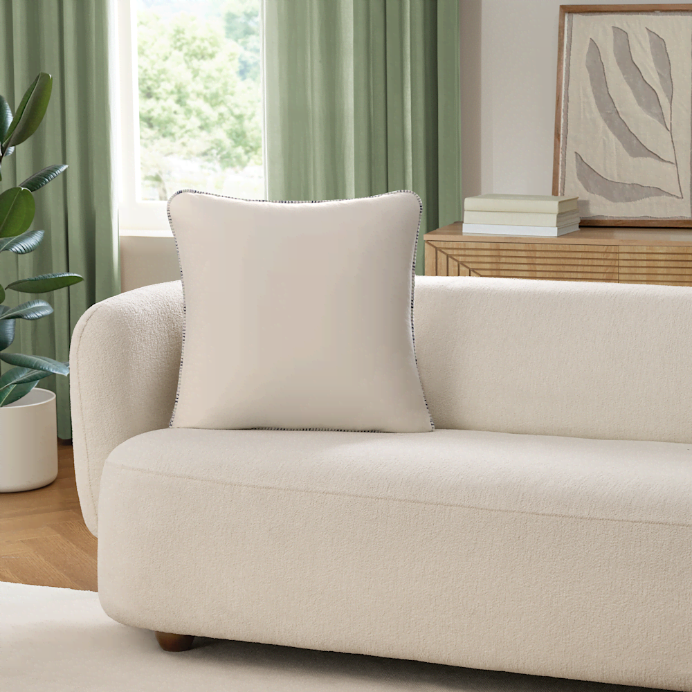 Set Of 2 Whipstitch Decorative Pillows
