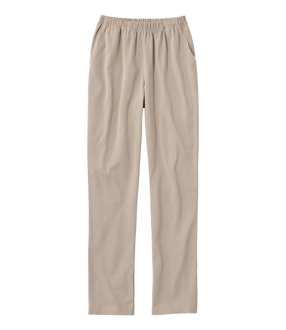 Women's High-Rise Stretch Tapered Pants - Taupe