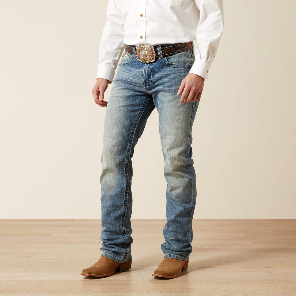 Men's Relaxed Stretch Bootcut Jeans - Shasta