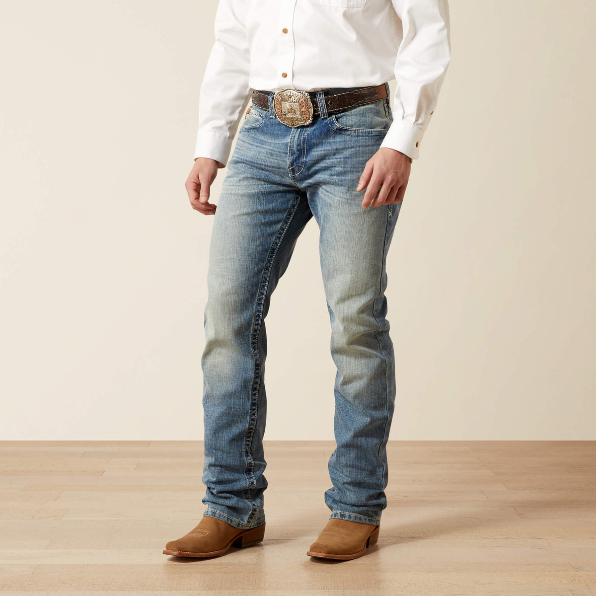 Men's Relaxed Stretch Bootcut Jeans - Shasta