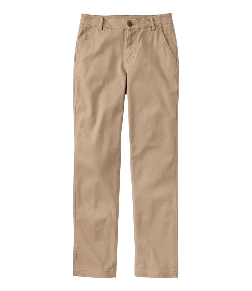 Women's Stretch Straight-Leg Chino Pants - Stone