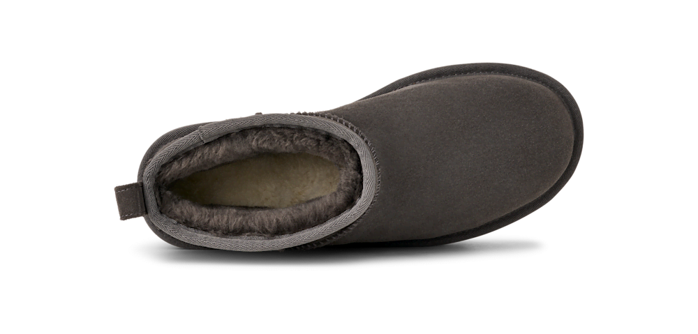 Women's Platform Ultra-Short Suede Boot - Sand