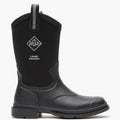 Women's Waterproof Western Work Boots - Black