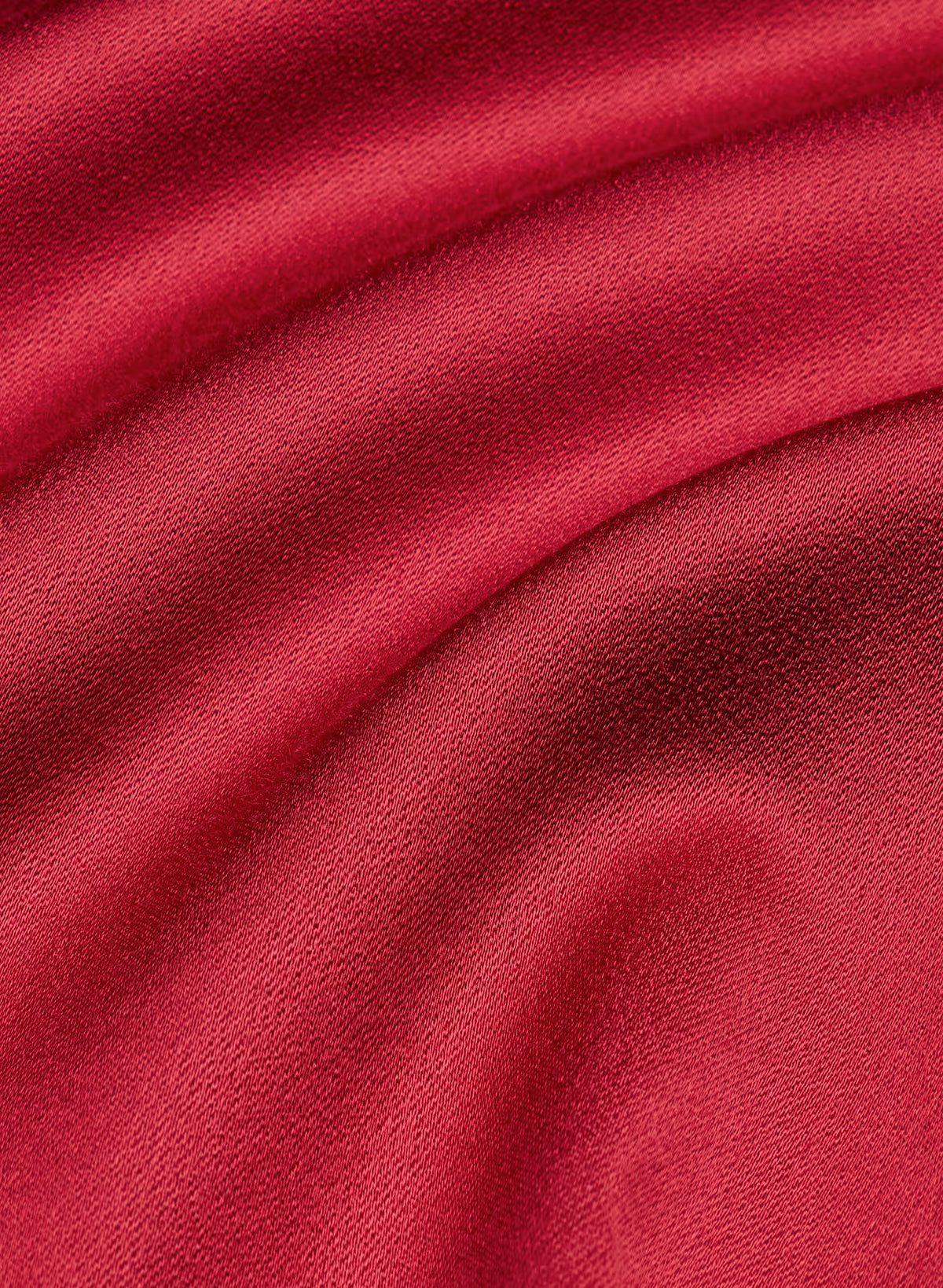 Square-Neck Stretch Satin Mini Dress - Pink