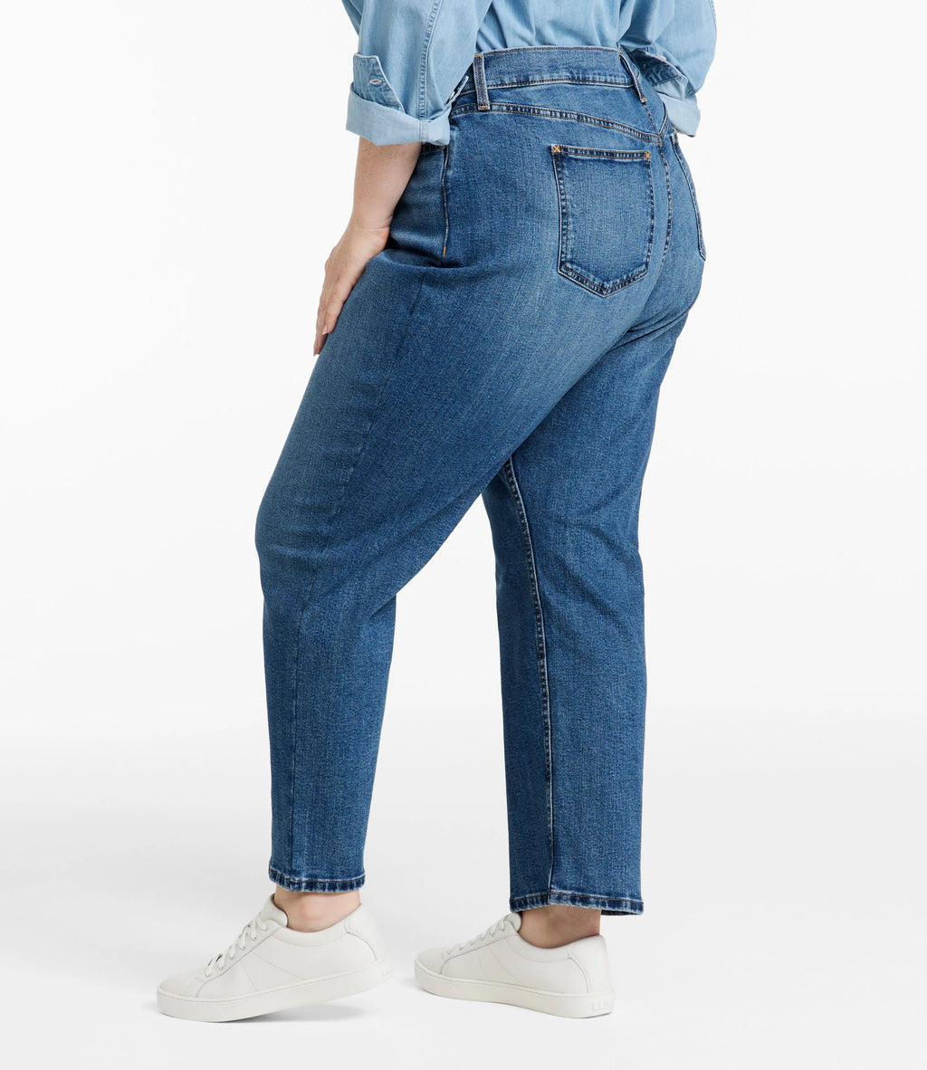 Women's High-Rise Stovepipe Ankle Jeans - Faded Indigo