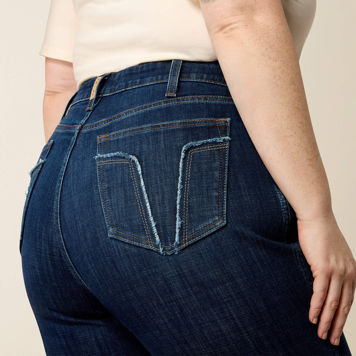 Women's High-Rise Slim Trouser Jeans - Blue