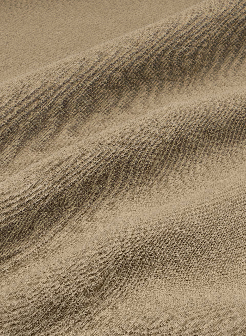 High-Rise Wide-Leg Crepe Trousers - Sand