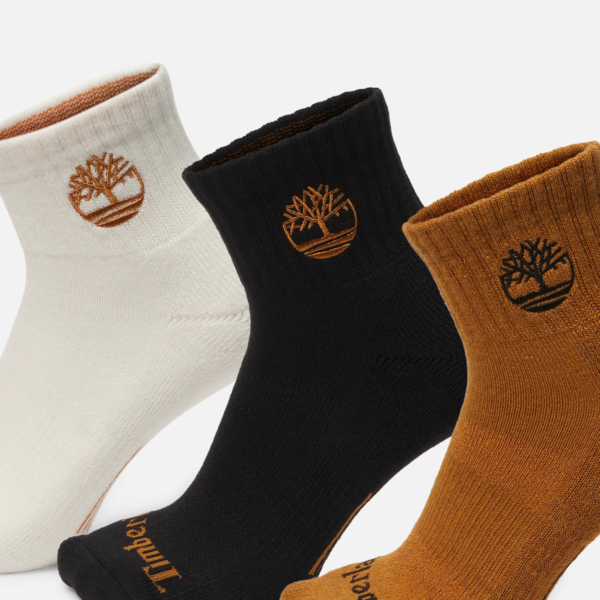 3-Pack Half-Cushion Quarter Socks