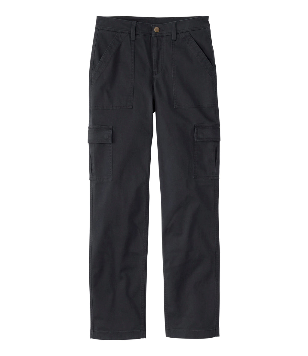 Women's Mid-Rise Stretch Cargo Pants - Olive