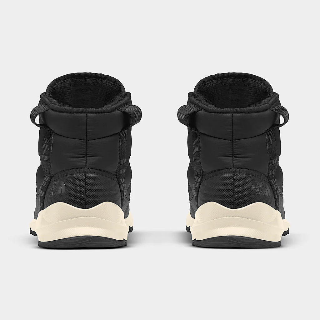 Women's Waterproof Lace-Up Snow Boots - Black
