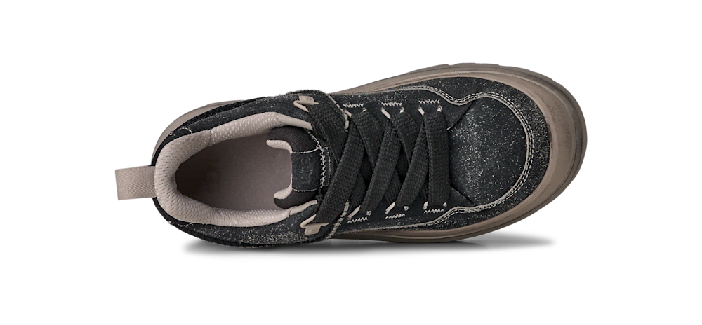 Men's Distressed Suede Sneaker - Chestnut