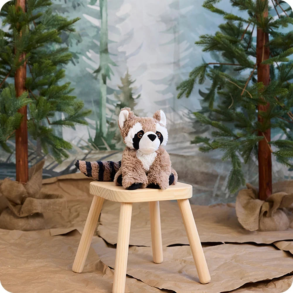 Microwavable Weighted Raccoon Plush