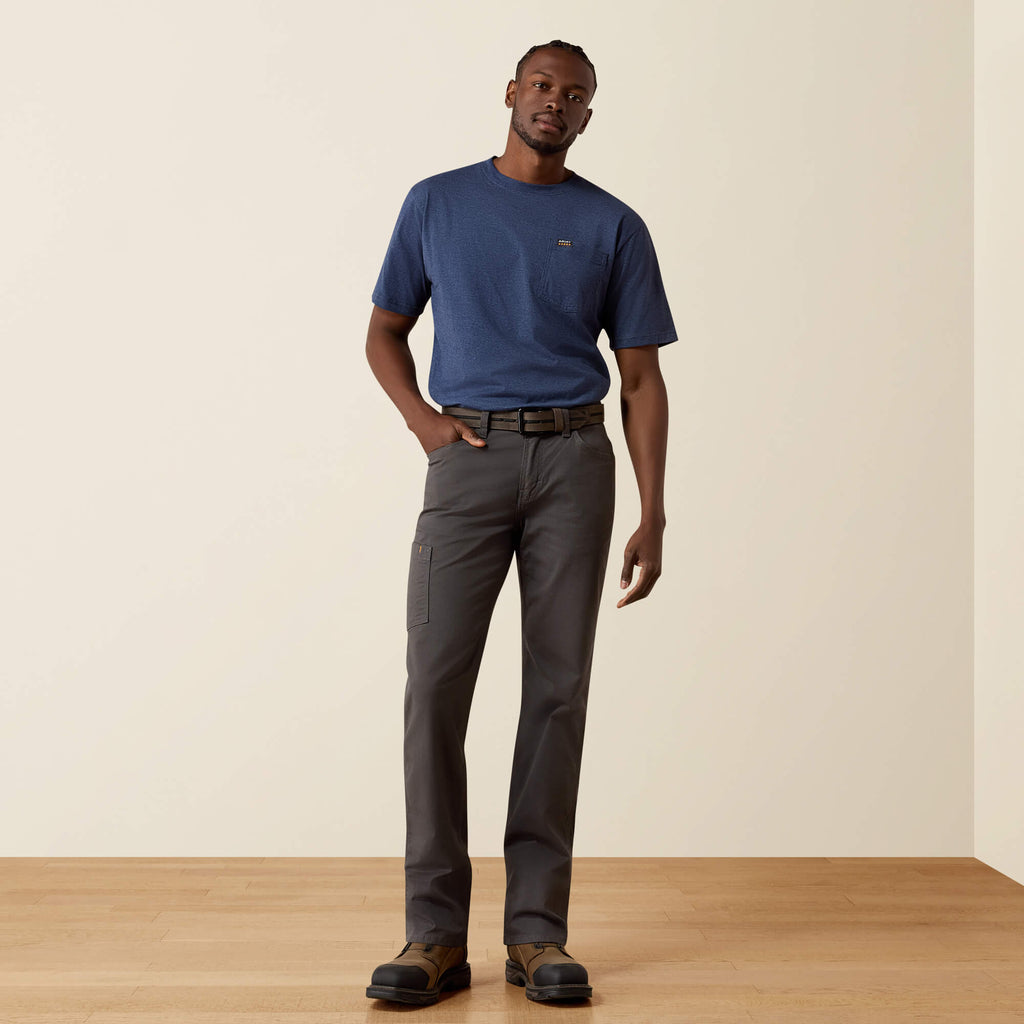 Men's Slim Stretch Canvas Work Pants - Gray