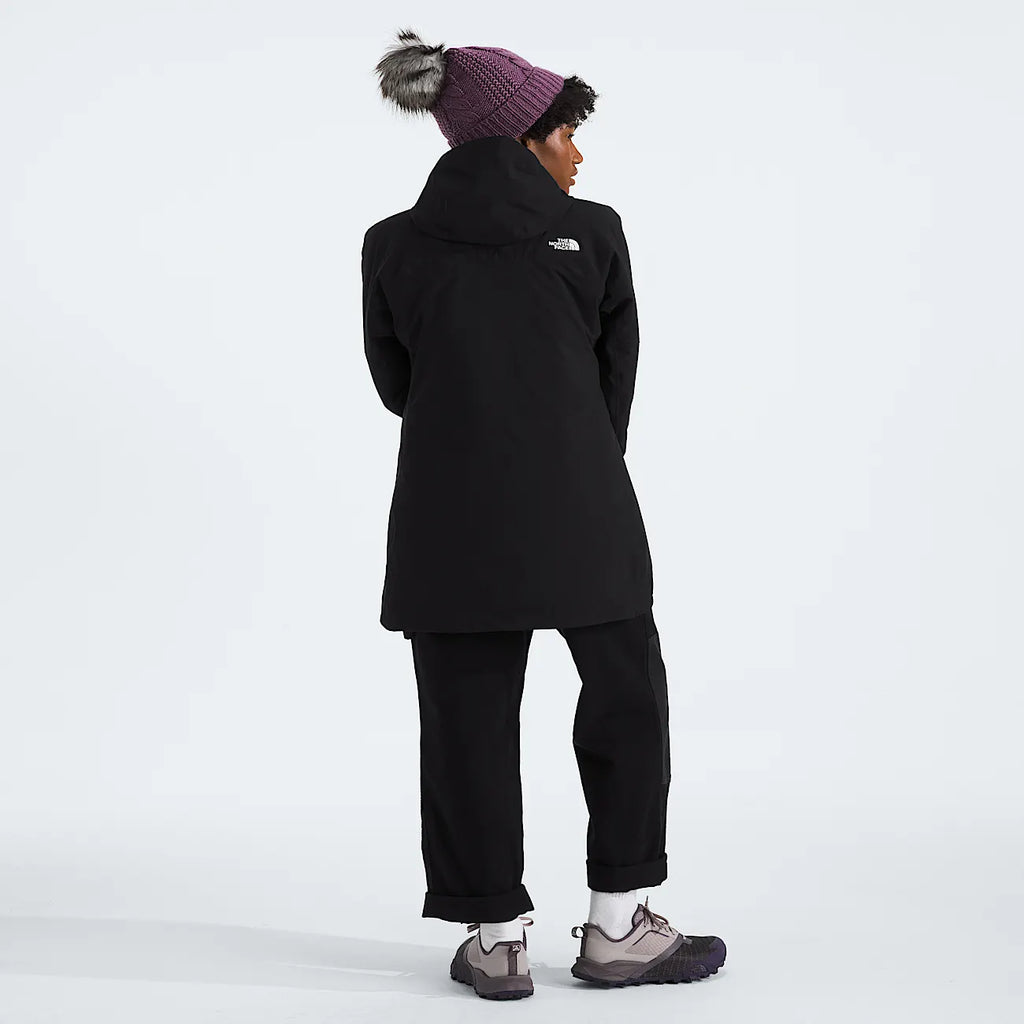 Women's 3-In-1 Hooded Parka - Black
