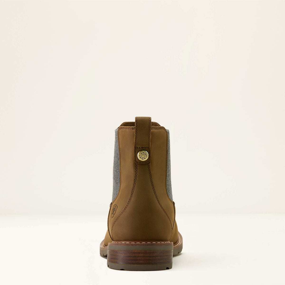 Waterproof Leather Chelsea Boot - Brown