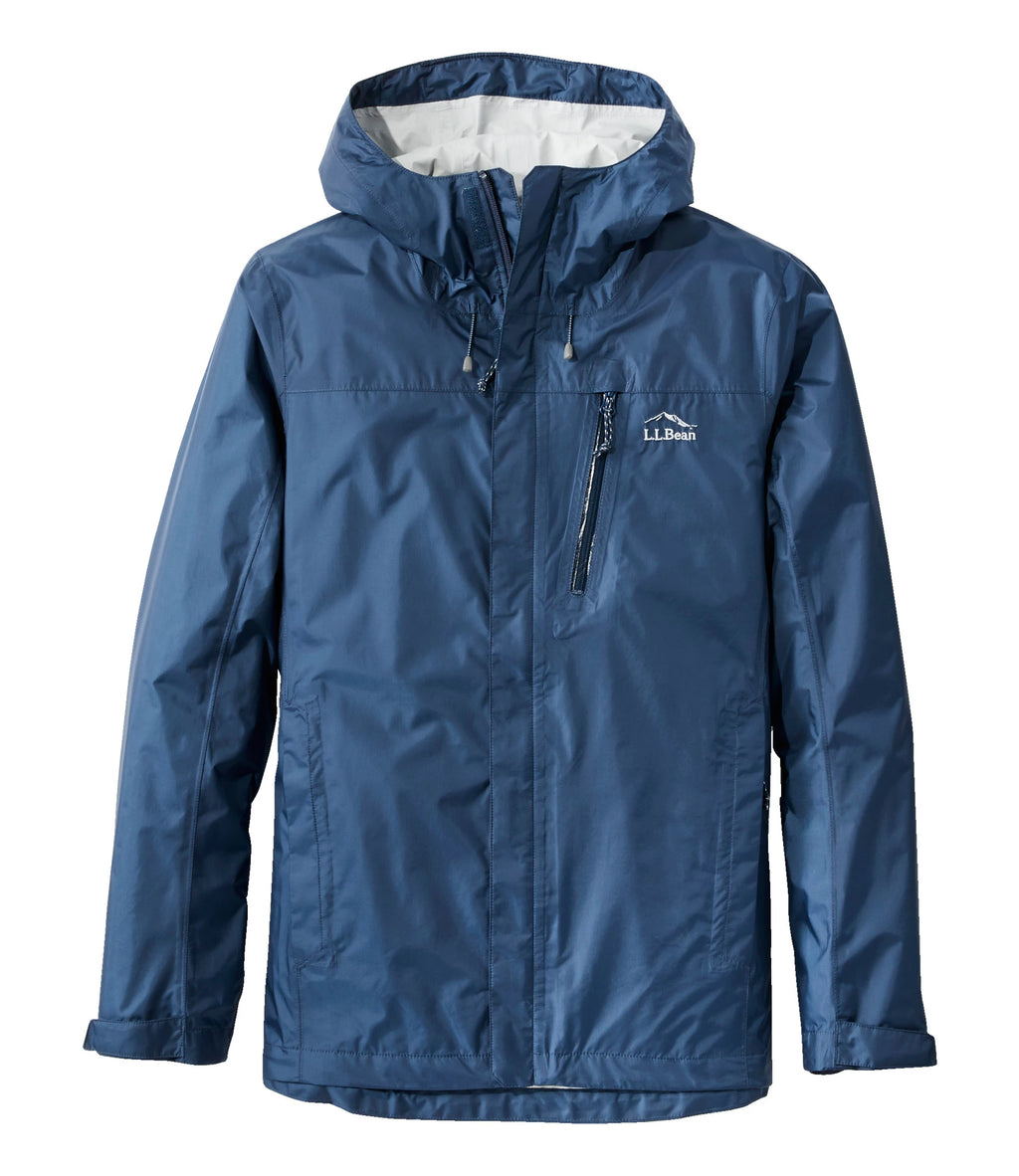 Men's Packable Waterproof Rain Jacket - Black