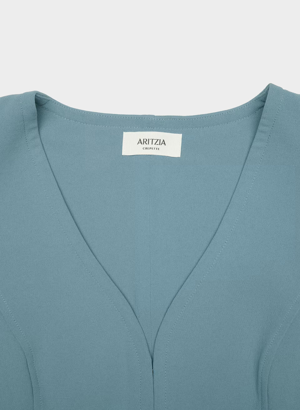 Lined Tailored Suit Vest - Olive