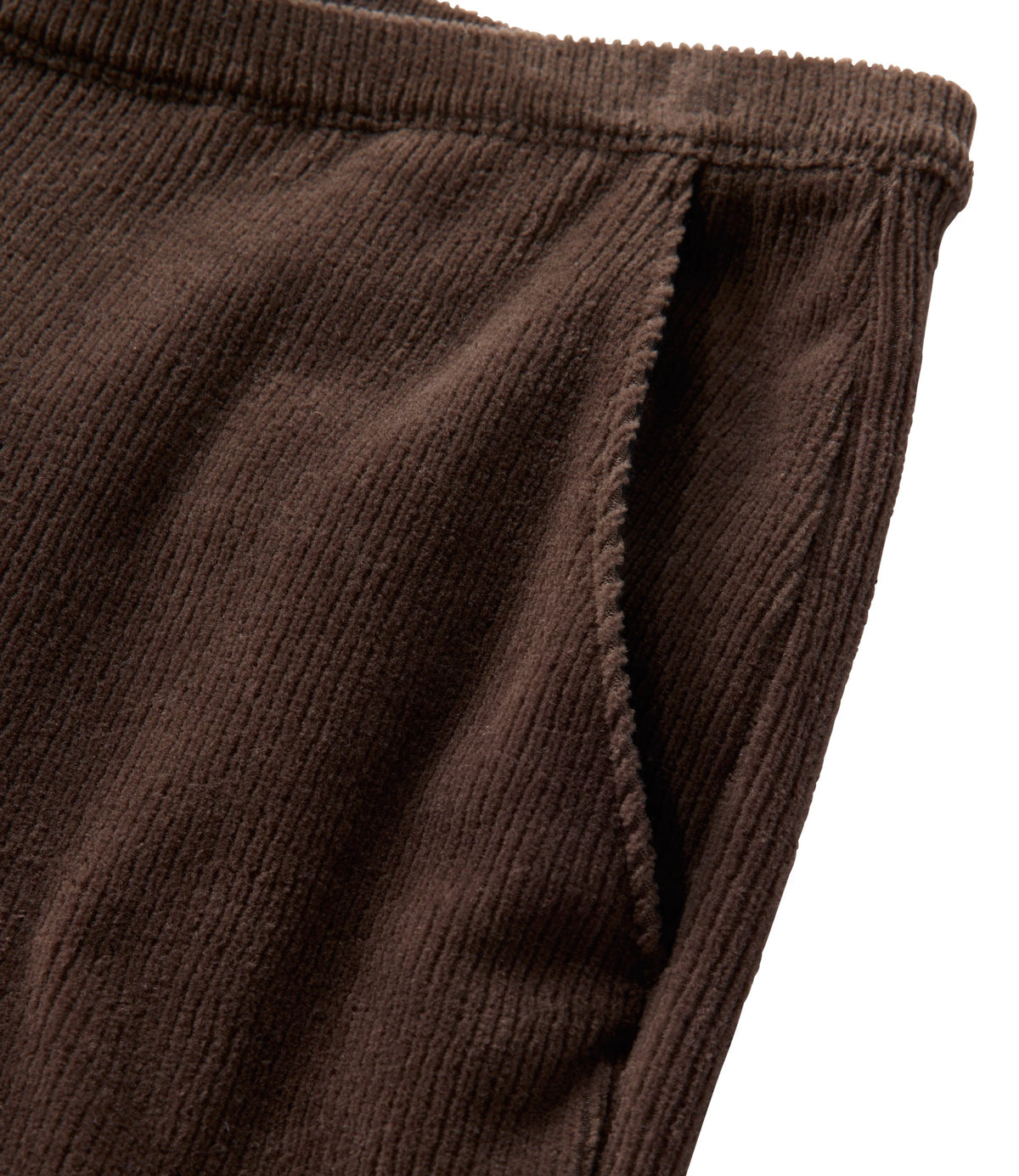Women's Stretch Corduroy Straight-Leg Pants - Khaki