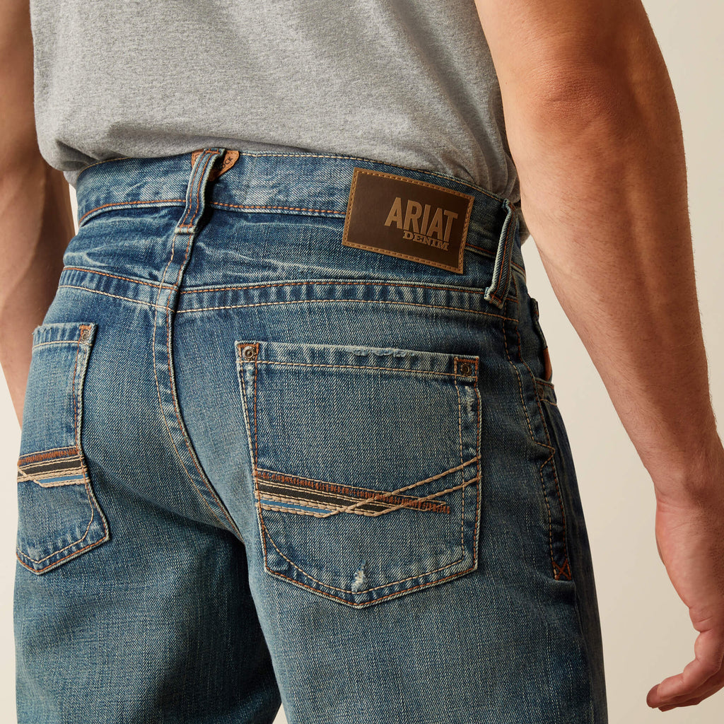Men's Relaxed Mid-Rise Bootcut Jeans