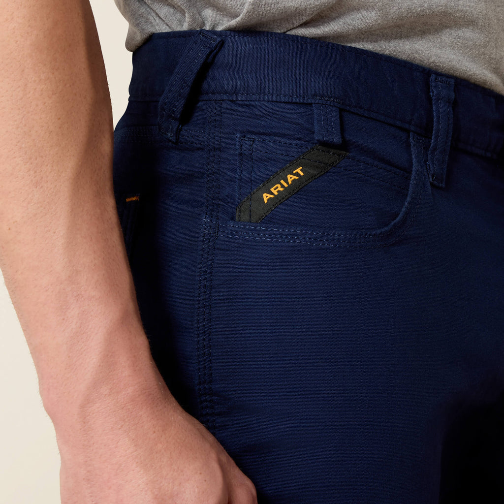 Men's Relaxed Stretch Canvas Work Pants - Khaki