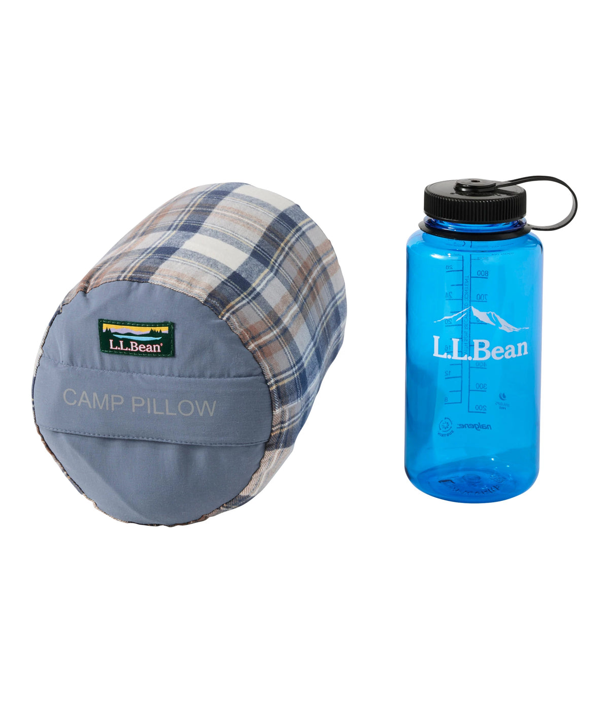 Flannel Camping Pillow - Plaid