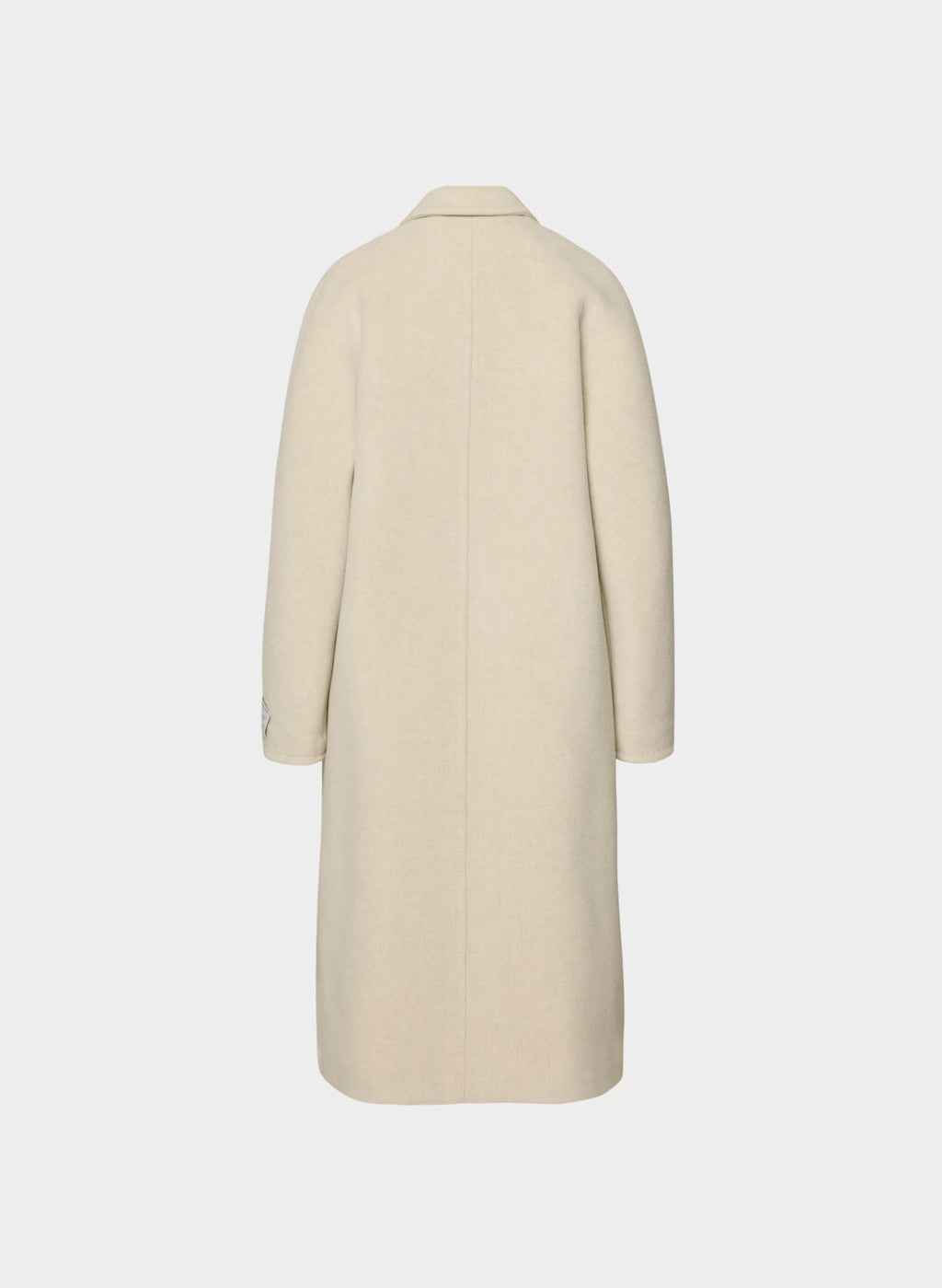 Double-Breasted Wool Cashmere Coat - Herringbone