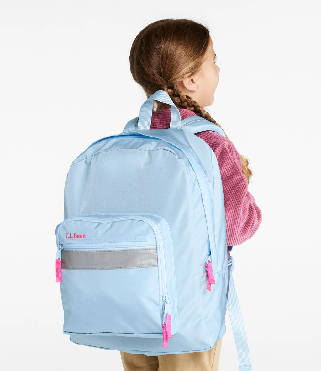 24L School Backpack - Red