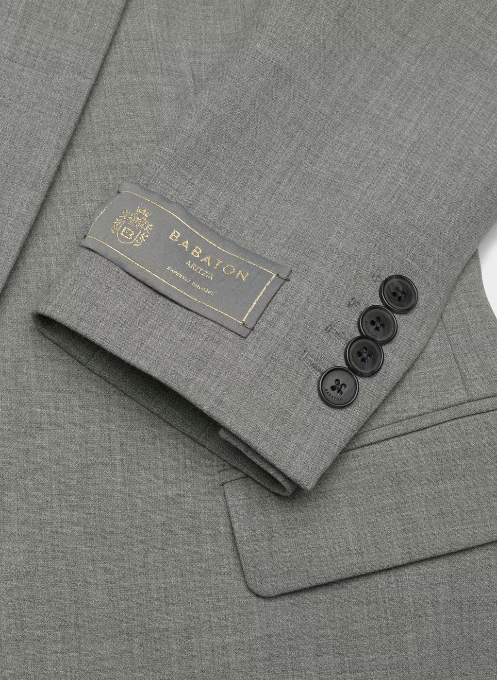 Single-Breasted Stretch Blazer - Check