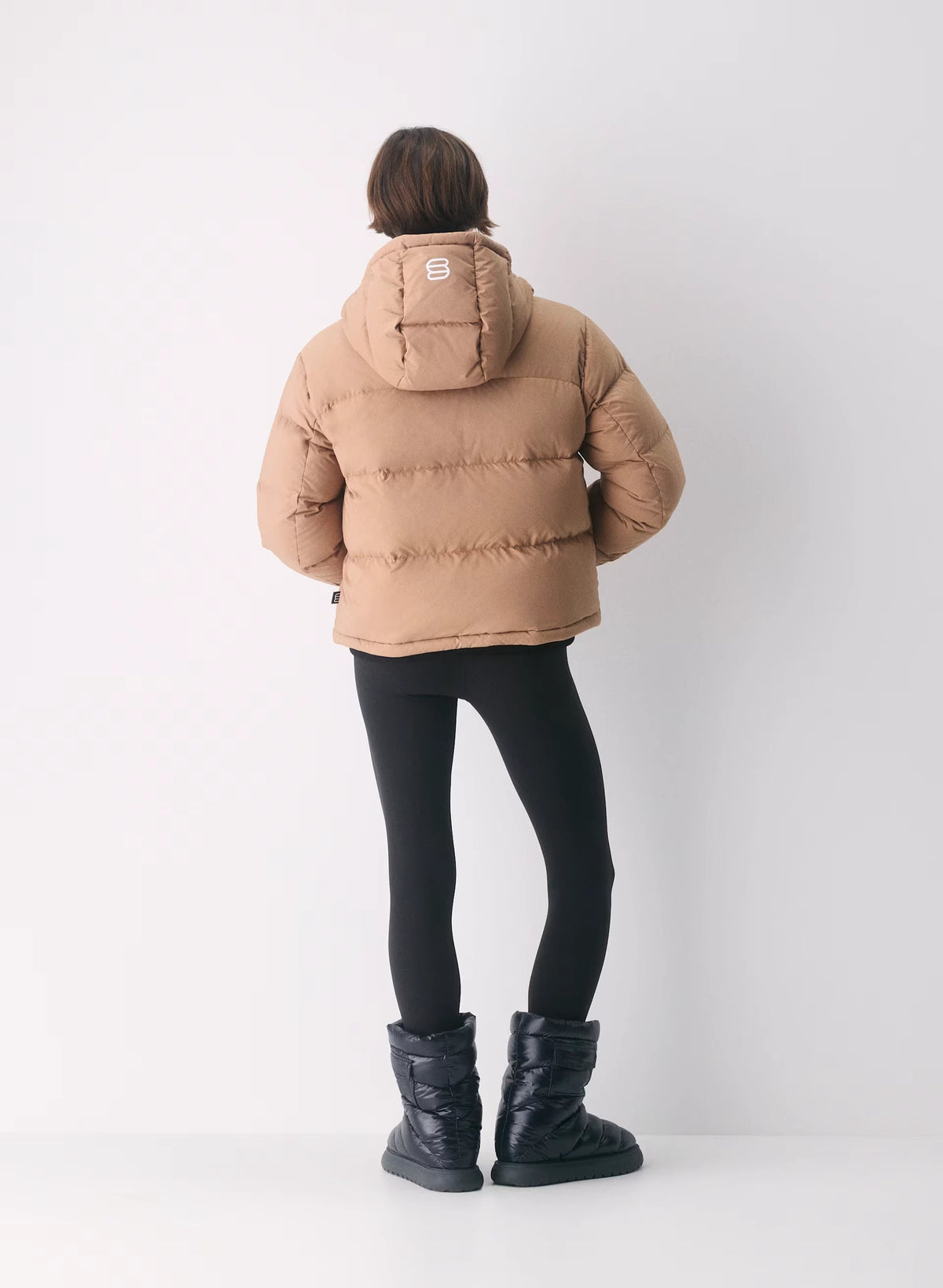Short Down Puffer Jacket - Blue