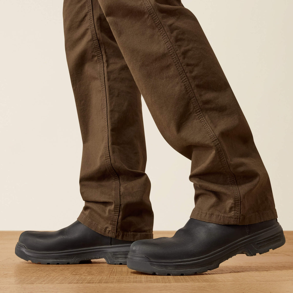 Men's Relaxed Stretch Canvas Work Pants - Khaki