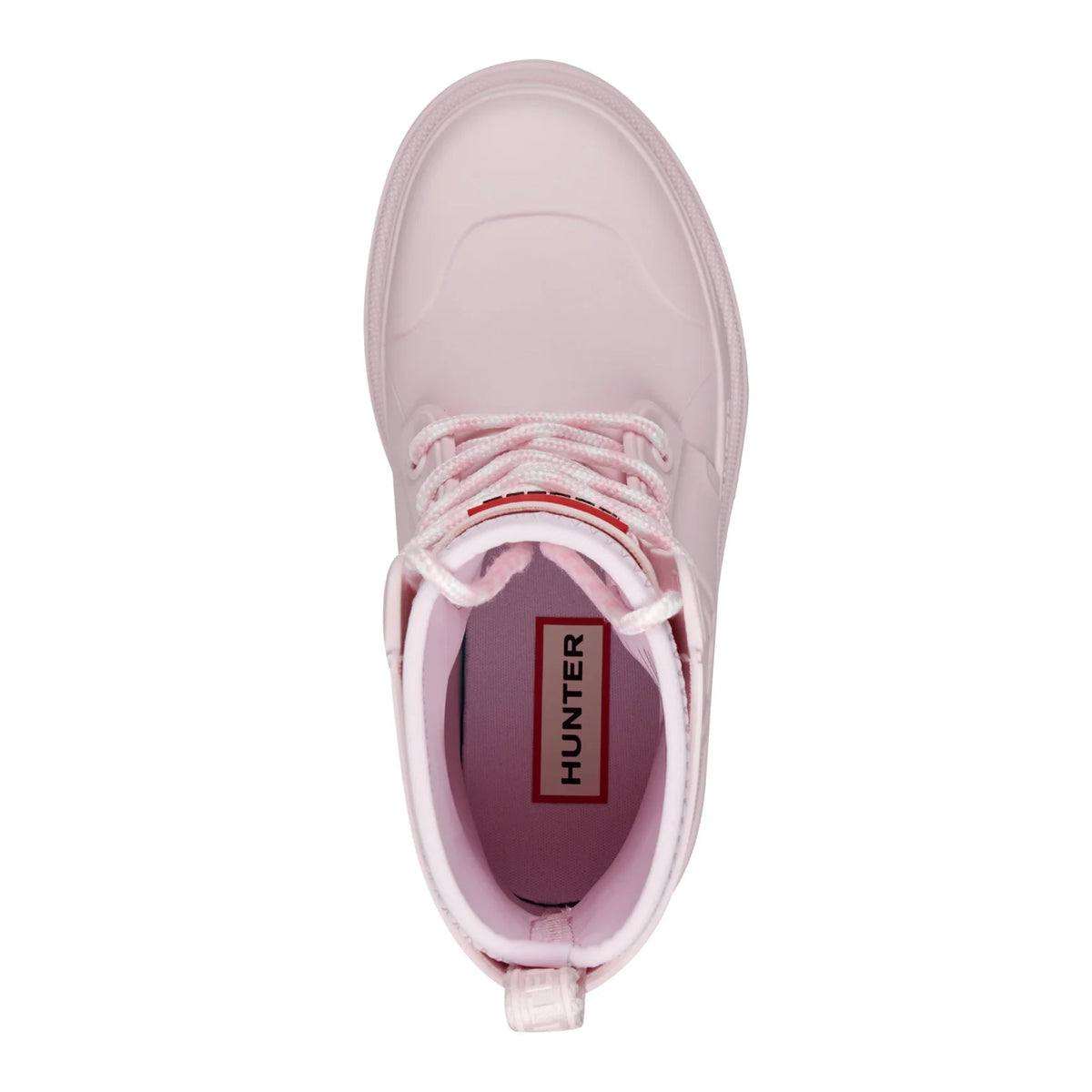 Kids' Waterproof Lace-Up Ankle Boots - Light Pink