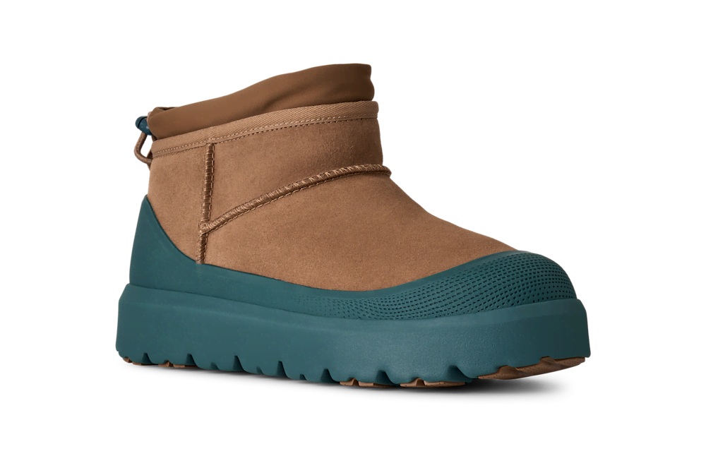 Men's Waterproof Short Winter Boots - Black