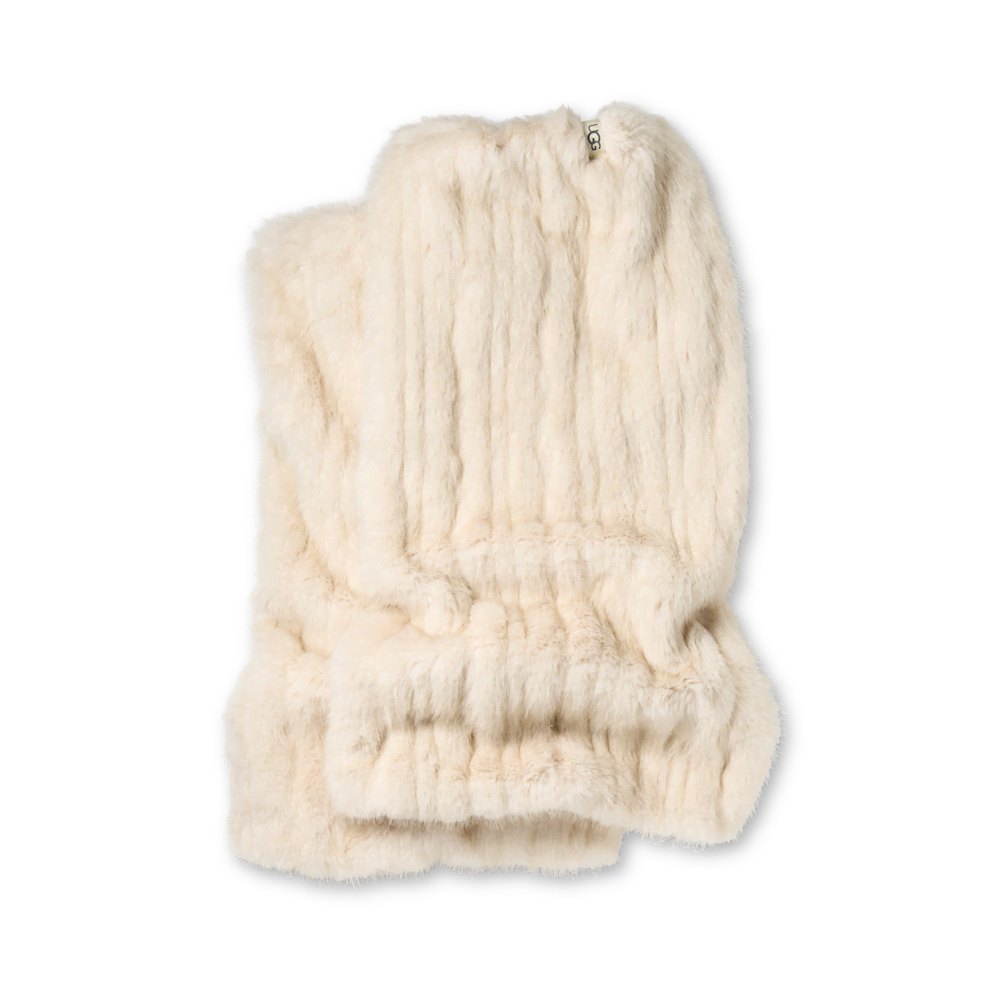Women's Tipped Faux Fur Leg Warmers - Burnt Cedar