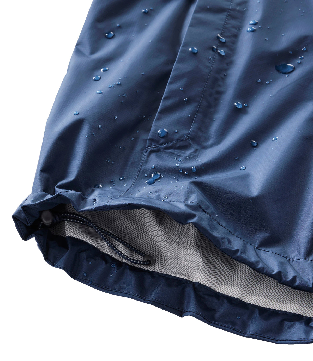 Men's Packable Waterproof Rain Jacket - Black