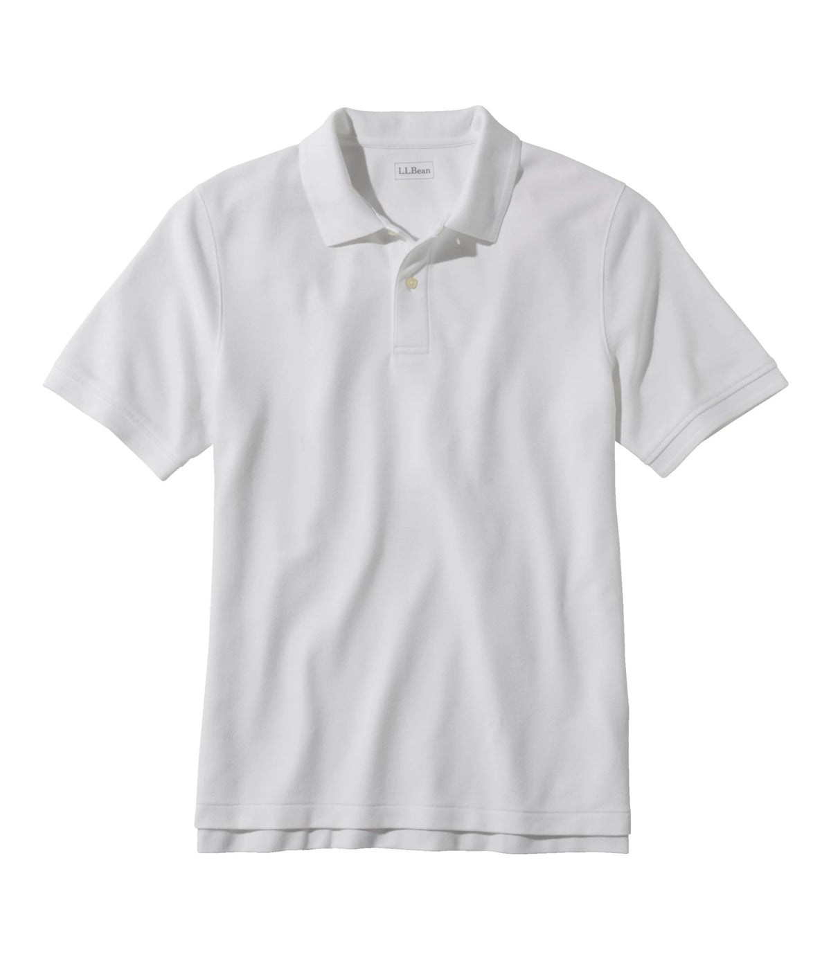 Men's Cotton Piqué Polo Shirt - Black