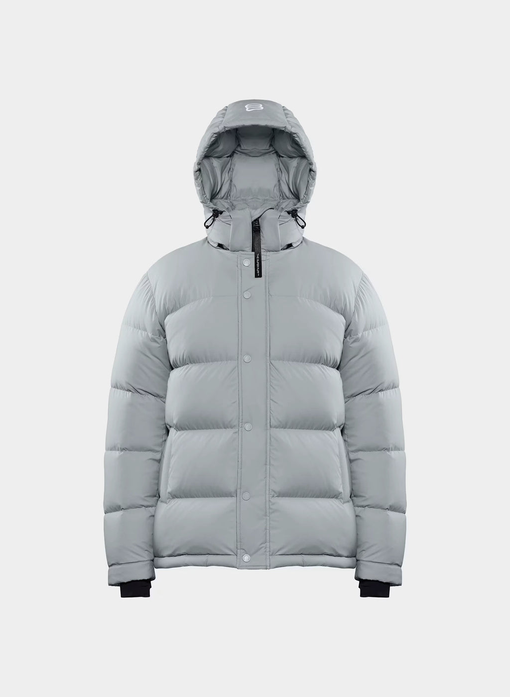 Long Down Puffer Jacket - Blue