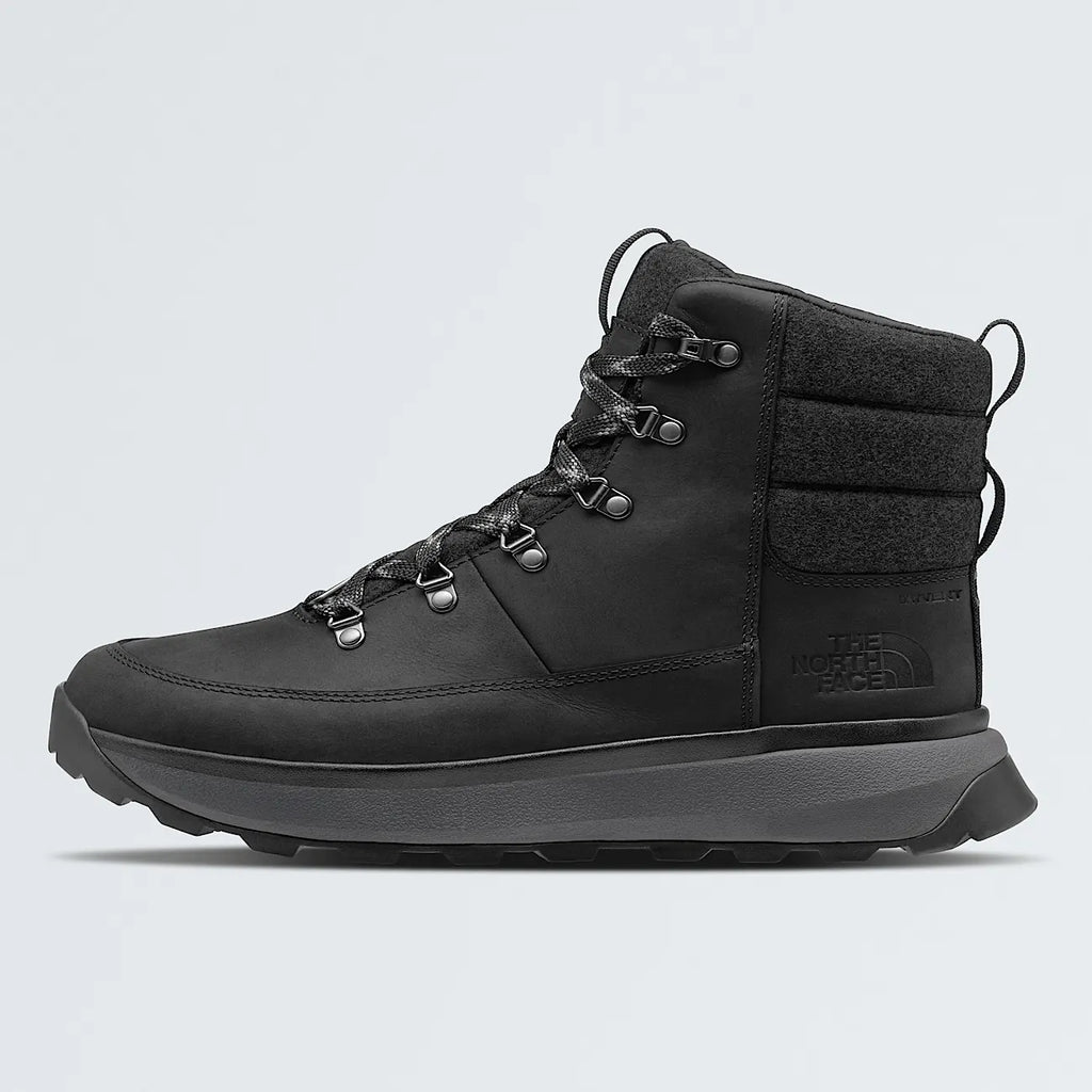 Men's Waterproof Leather Boots - Black