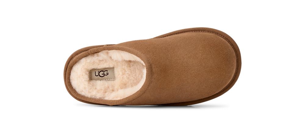 Kids' Suede Lined Slip-On - Chestnut