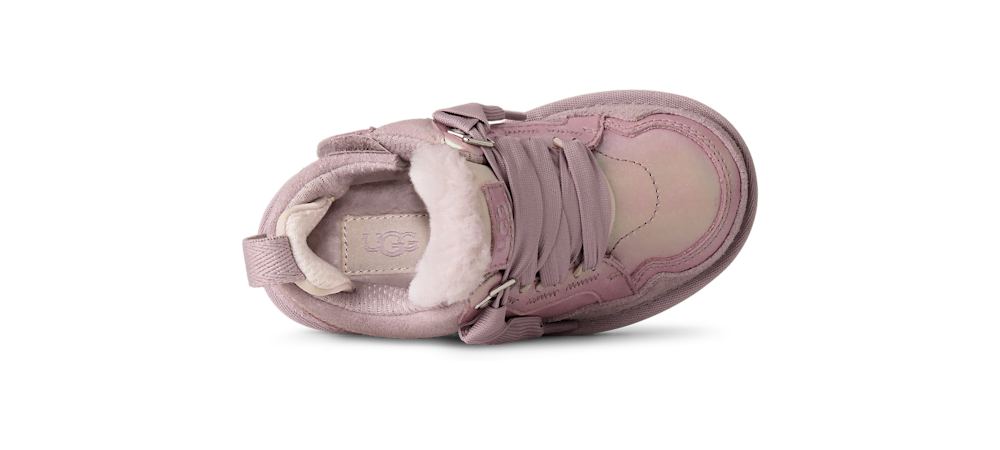 Toddler Iridescent Hook-And-Loop Sneakers
