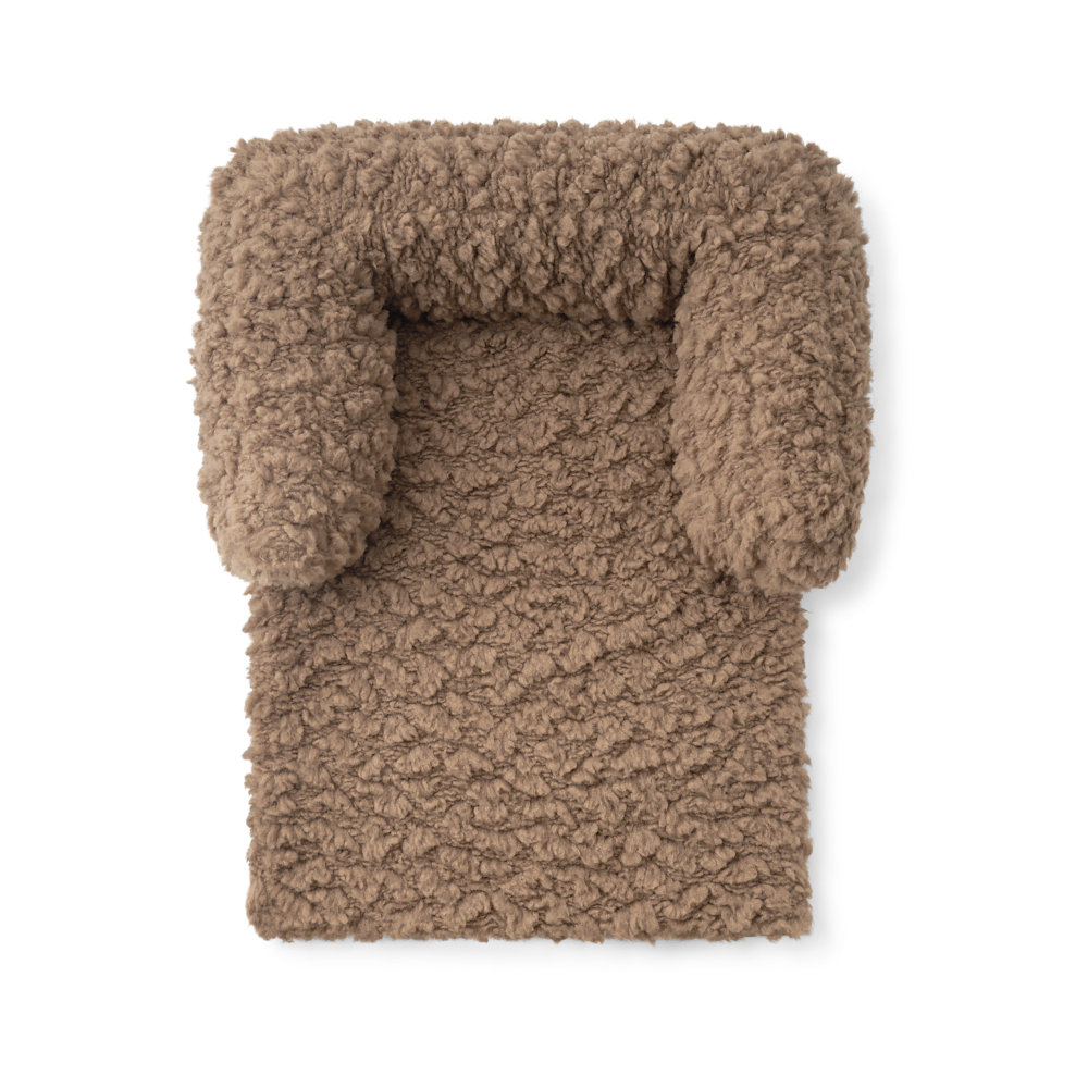 Small Faux Fur Sofa Pet Bed