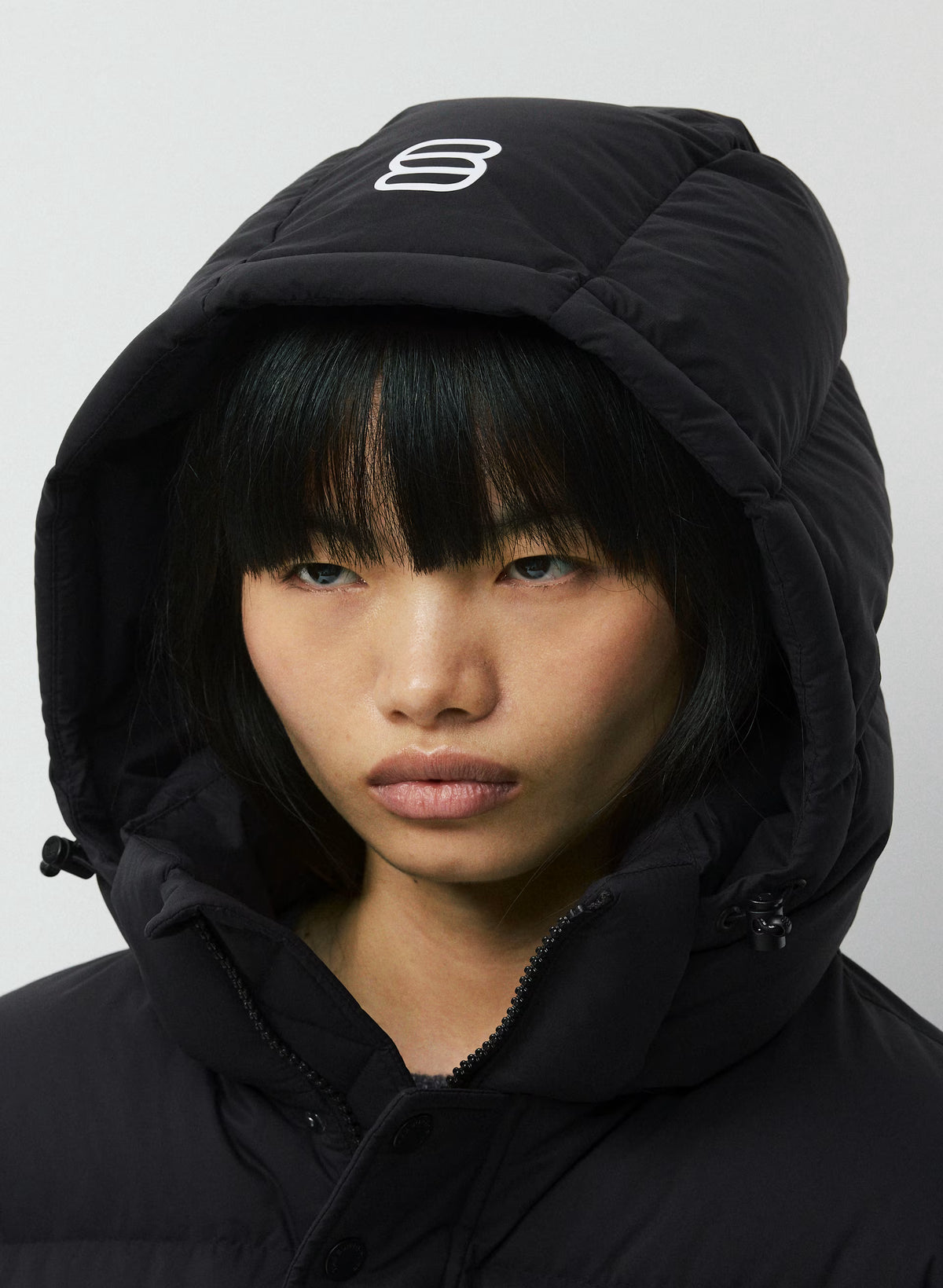 Short Down Puffer Jacket - Blue