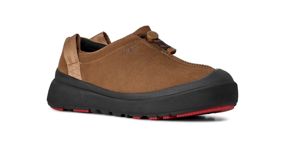 Men's Waterproof Suede Toggle Clog - Black