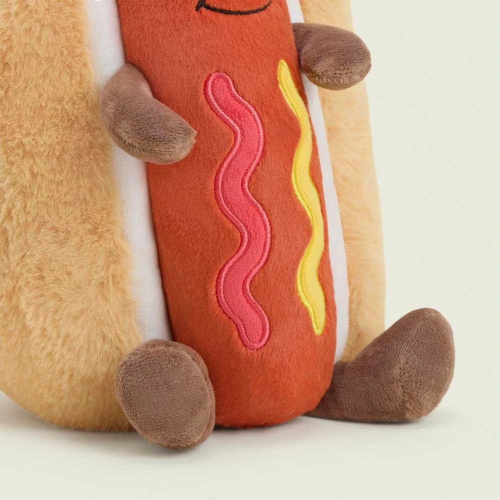 Hot Dog Microwavable Plush