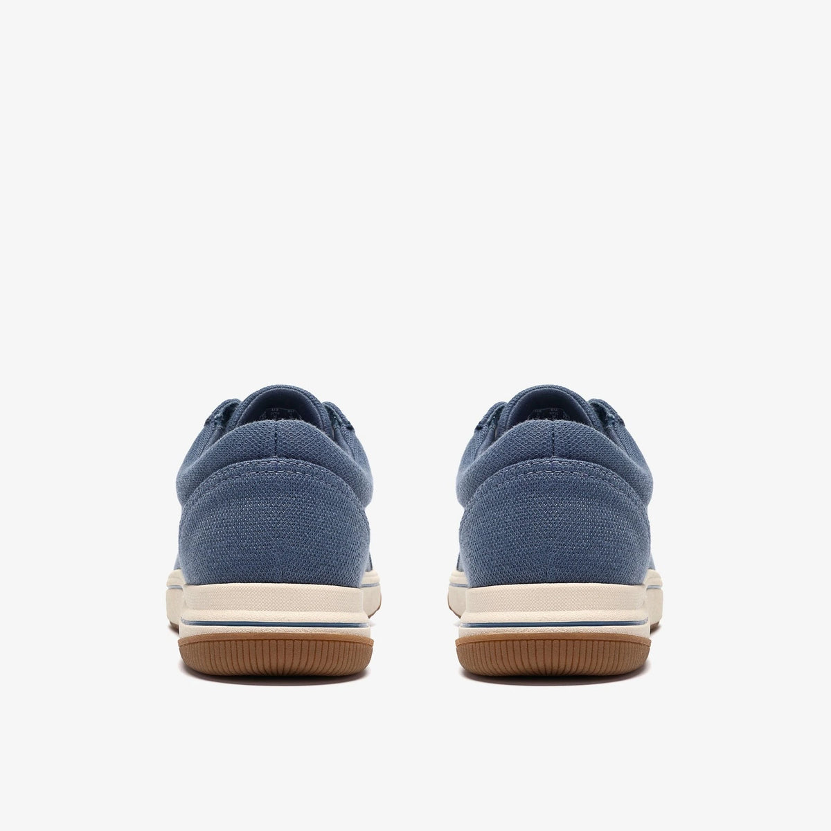 Textile Lace-Up Sneaker - Denim Blue