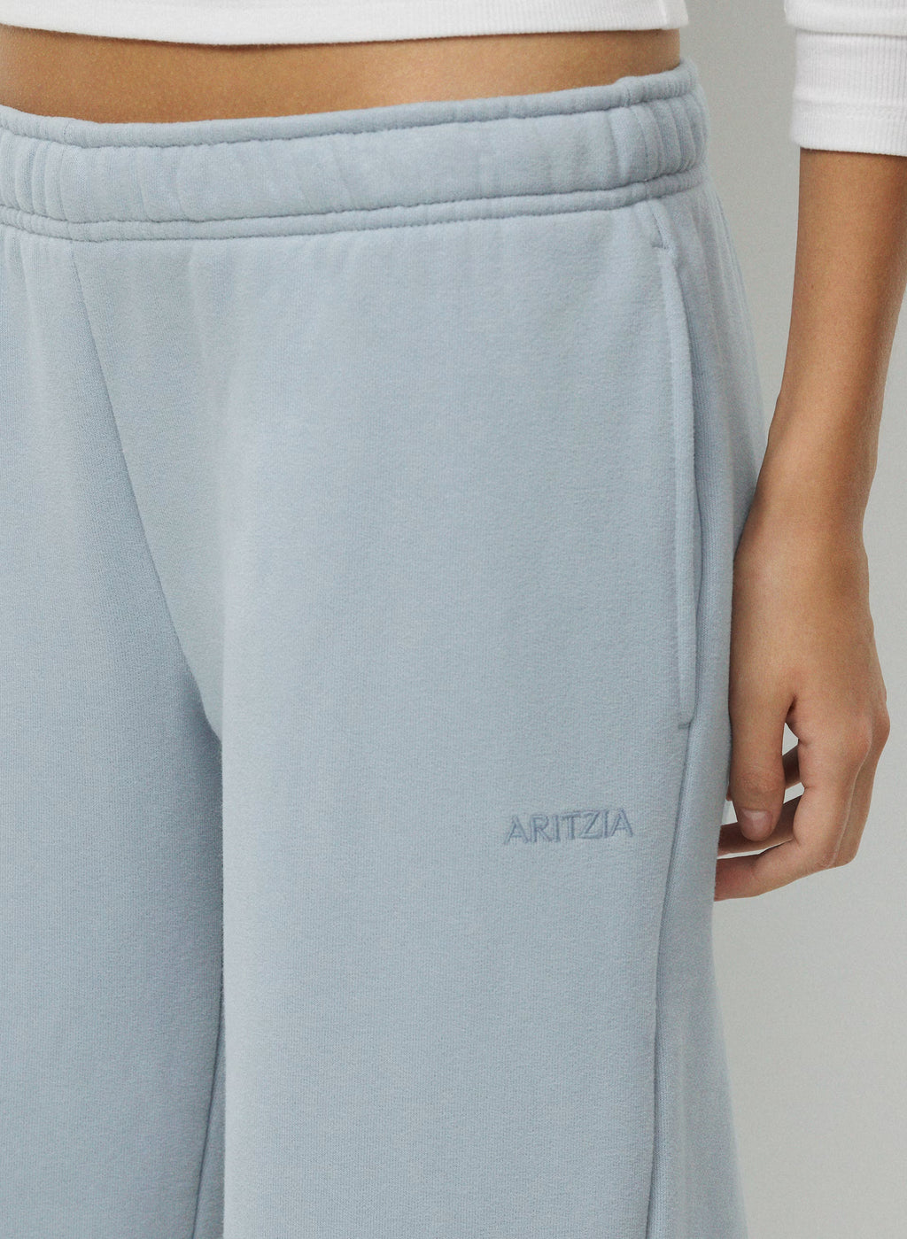 Straight-Leg Fleece Sweatpants - Yellow